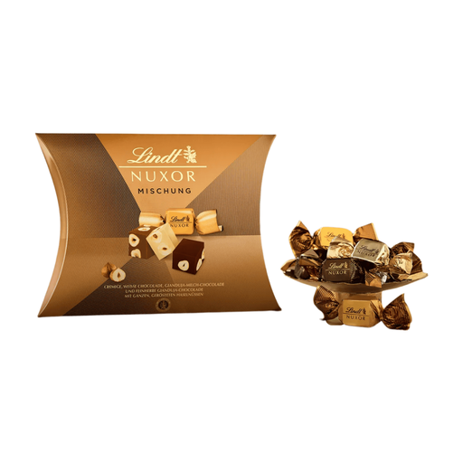Lindt Nuxor Gianduja Hazelnut Chocolates Box 206g