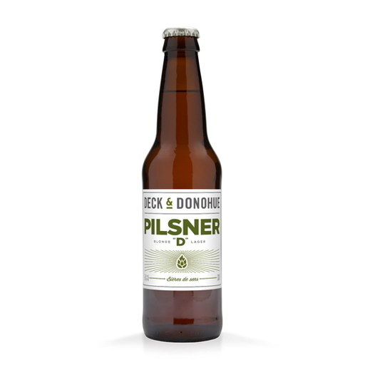 DECK & DONOHUE D-Pilsner Beer 5% ABV
