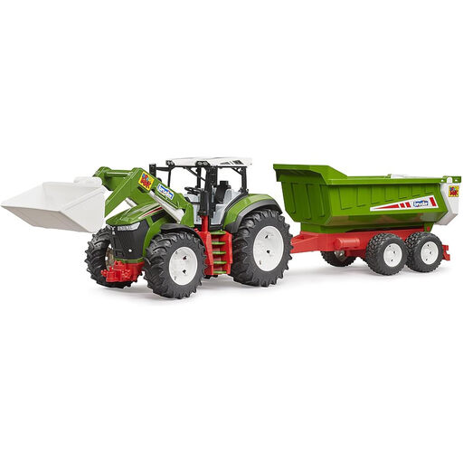 Bruder 03452 - Roadmax Tractor with Front Loader and Tipping Trailer