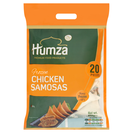 Humza Chicken Samosa 20Pk 650G