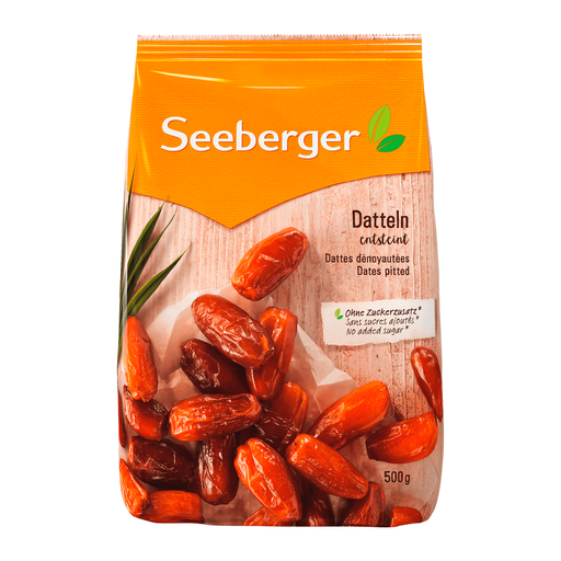 Seeberger Pitted Deglet Nour Dates 500g
