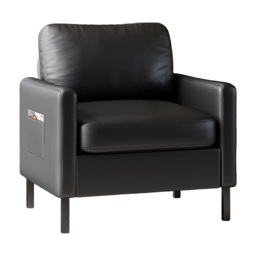 GRAVFORCE Oorfauteuil Klein Formaat Kunstleer