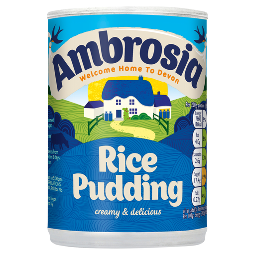 Ambrosia Creamed Rice Pudding 400g