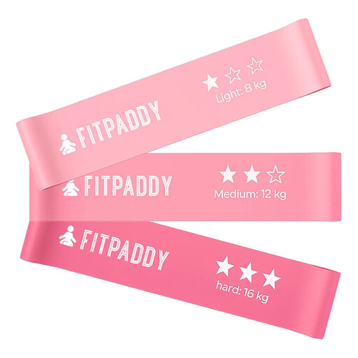 Fitpaddy resistance bands x3