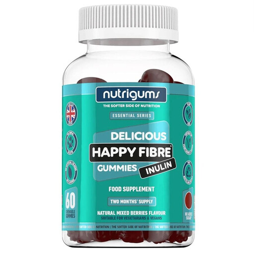 Nutrigums Happy Fibre Inulin Digestive Support Gummies