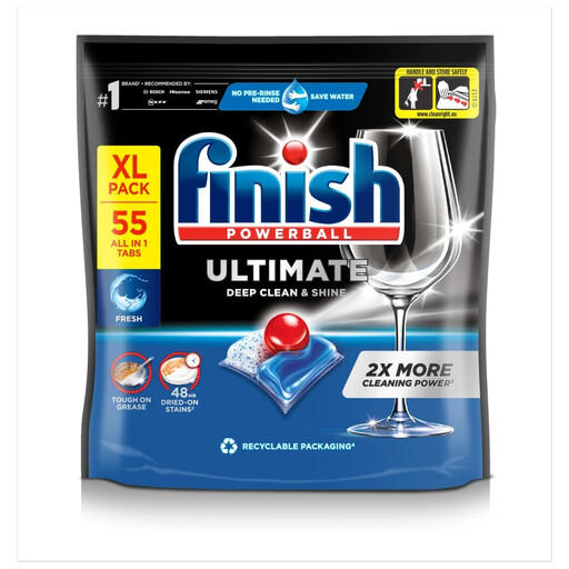 Finish Ultimate Deep Clean & Shine Dishwasher Tablets