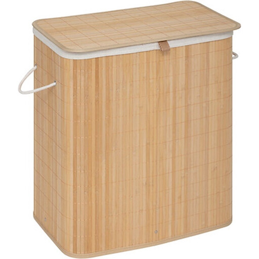 5five Bamboo Laundry Hamper with Lid