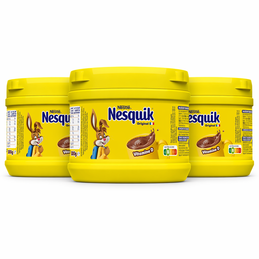 Nesquik Original 巧克力粉，3 包组合装，每包 300 g