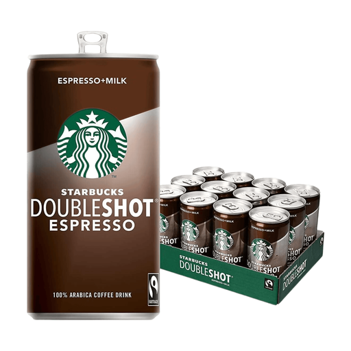 Starbucks Doubleshot Espresso Iced Coffee, 12 bottles of 200 ml