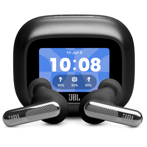 JBL LIVE BEAM 4 -True Wireless NC Earbuds, Wireless Charging, Smart Case, Black
