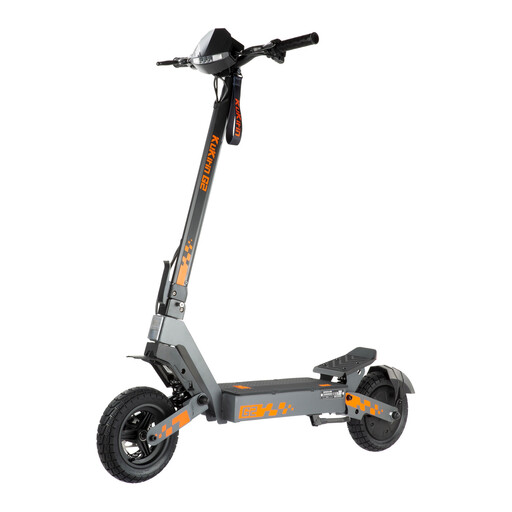 KuKirin G2 Foldable Electric Scooter for Adults, Up to 55 km Range, 800W Rated Rear Hub Motor, 45 km/h, 10 Inch Tubeless Tyres, Dual Spring Suspension, 48V 15.6Ah Battery