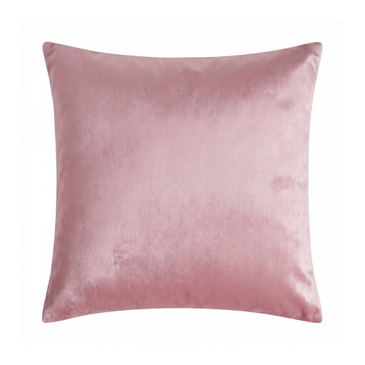 Deconovo Dutch Velvet pink cushion cover 50x50 cm