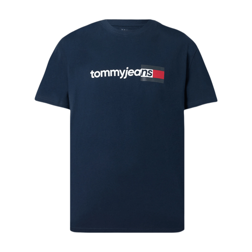 Tommy Hilfiger Entry DNA Tee Men's Short Sleeve T-Shirt - Dark Night Navy
