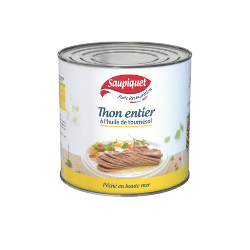 Saupiquet tuna in vegetable oil, 2,4 kg