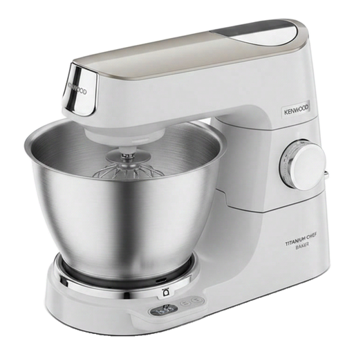 Kenwood Titanium Chef Baker KVC65 白色立式搅拌机