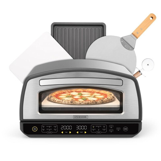 KitchenCook K-PIZZA four à pizza électrique