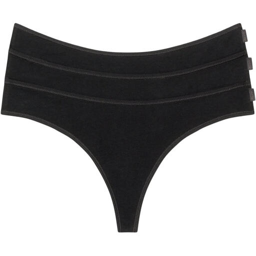 Calvin Klein Underwear 3PK Thong Black