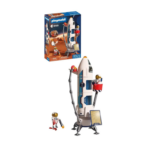 Playmobil European Space Agency 72011 Mars Research Rocket