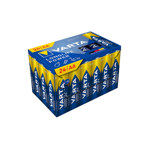 VARTA PILES ALCALINES LONGLIFE POWER AA x24 CUBE