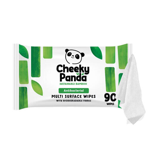The Cheeky Panda Bamboo Antibacterial Wipes