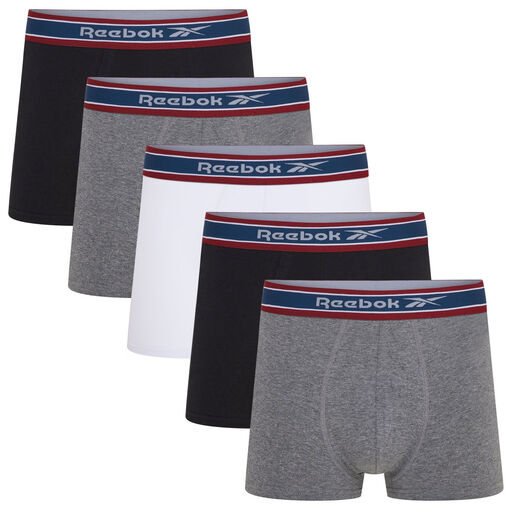 Reebok RBK Sports Trunks 5-pack