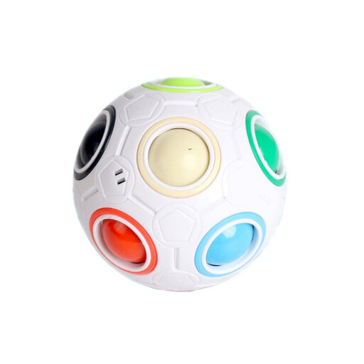Magic Ball Puzzle Cube (White Base)