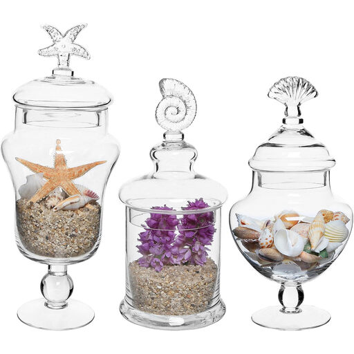MyGift 3-Piece Candy Jar Set