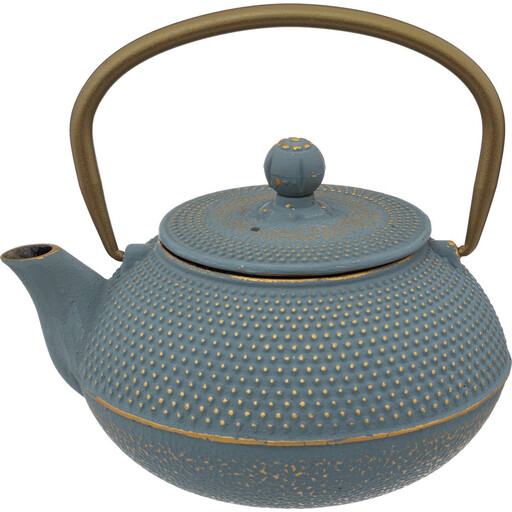 Secret de Gourmet Cast Iron Teapot - 800 mL, Sage Green