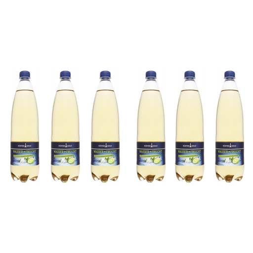Küstengold Elderflower-lime Soft Drink 6 x 1 L
