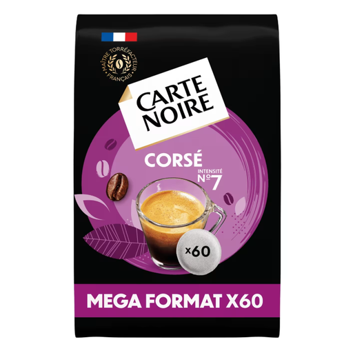 CARTE NOIRE Corsé N°7，60 个咖啡包