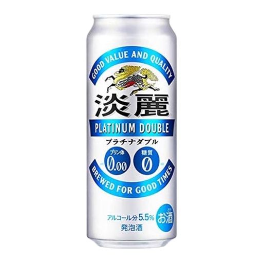 Tanrei Platinum Double 500ml Can Low-Malt Happoshu