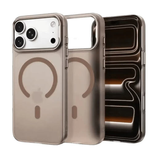 Tech-Protect MagZero MagSafe for iPhone 17 Pro and 18 Pro matte brown