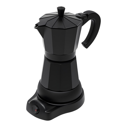 Electric moka coffee maker, 480 W, 300 ml