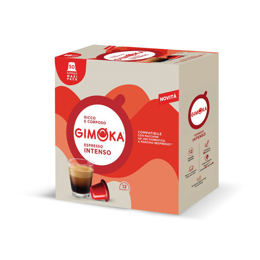 GIMOKA INTENSO, Nespresso-compatible capsules