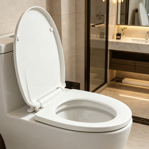 HomSeat O-type premium toilet seat with quick-release function