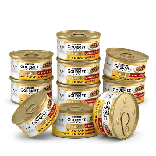 Gourmet Gold Chunks in Gravy with Chicken and Liver
