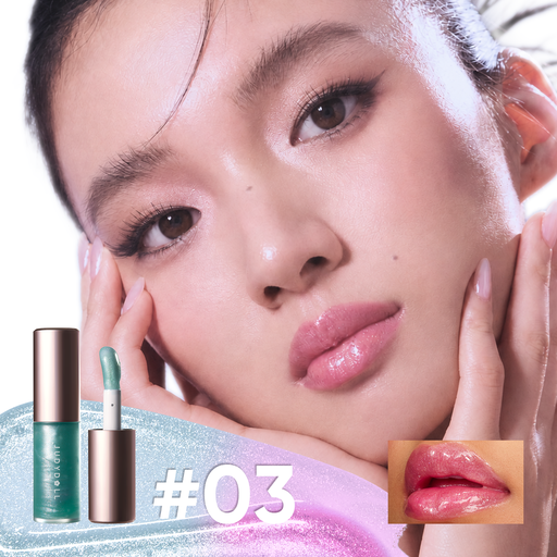 JUDYDOLL Dazzle Crush Lip Oil Twilight in Pink
