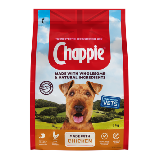 Chappie Complete Adult Dry Dog Food Chicken & Wholegrain Cereal
