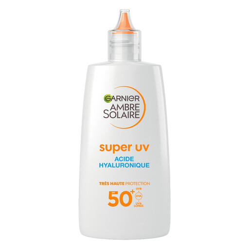 Garnier Ambre Solaire Face Super UV Hyaluronic Acid Hydrating Fluid SPF 50+ 40 ml
