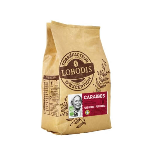 LOBODIS Organic 咖啡豆，500 g