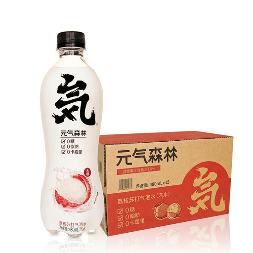 Chi Forest Lychee Sparkling Water 480mL x 15 Bottles