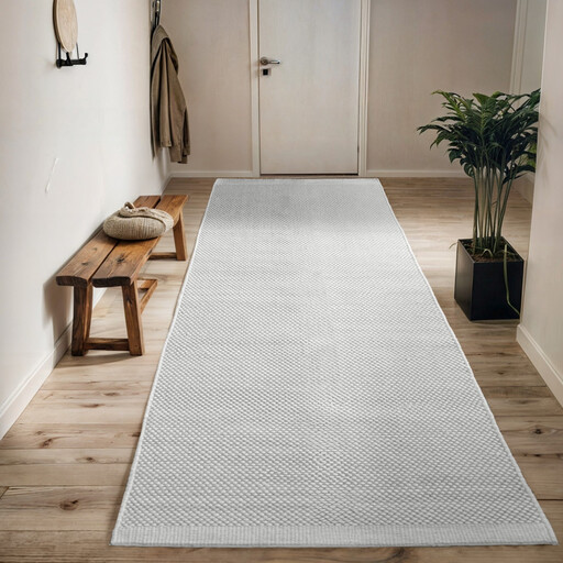 My Flair 'Wooly Dream 1' Rectangle Nature White 200 x 80 cm