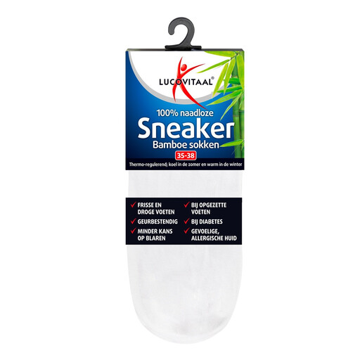 Lucovitaal Bamboo Sneaker Sock
