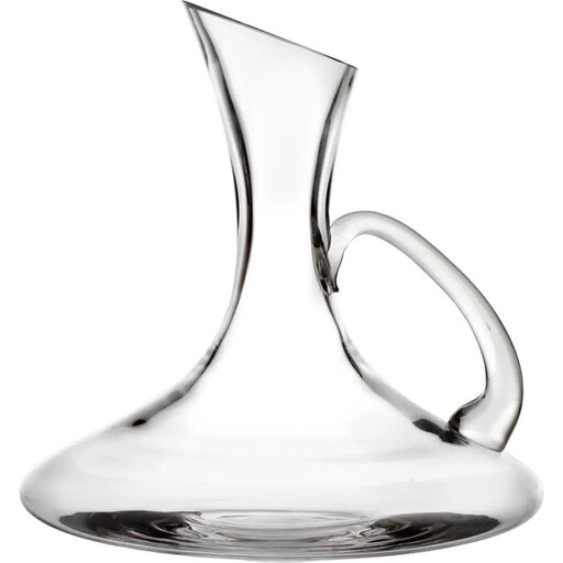 Secret de Gourmet Glass Decanter Iris - 1.25L, Transparent, D24 x H25 cm