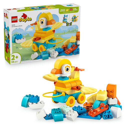 LEGO DUPLO Town 10448 3 in 1 Animals on Wheels