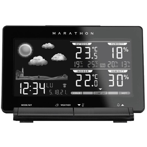 Marathon Lisbon - Wireless Indoor/Outdoor Weather Station with Remote Sensor