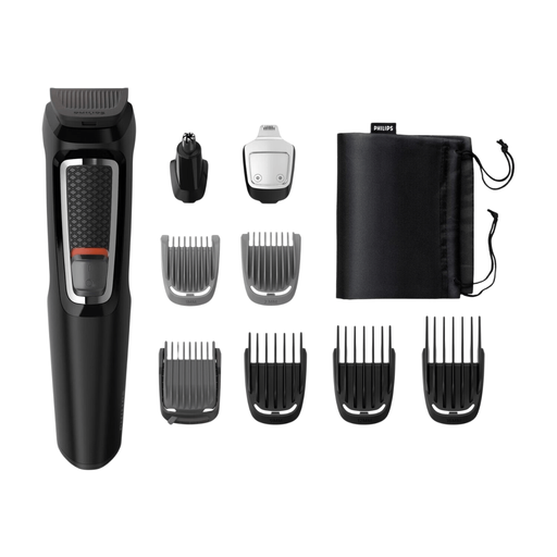 Philips 3000 Series MG3740/15 Multigroom Beard Trimmer with 9 Accessories