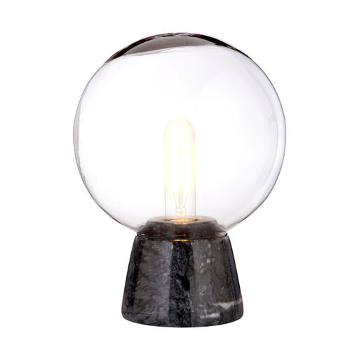 Premier Housewares Tischlampe mit Marmorsockel