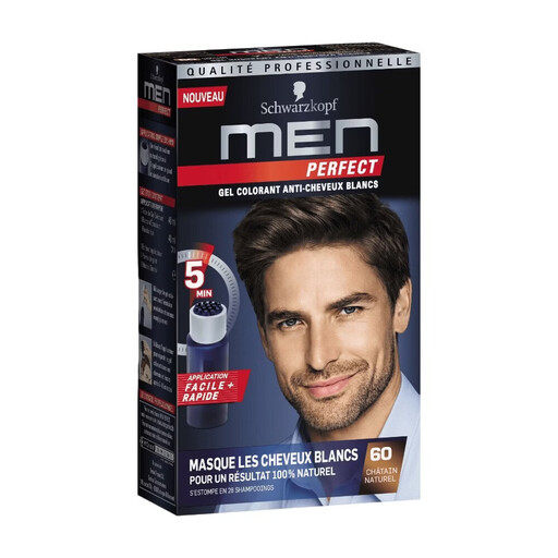 Schwarzkopf - Men Perfect 60 Natural Brown