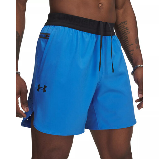 Under Armour Vanish Elite 男士 6 英寸短裤 - 蓝色亚特兰蒂斯